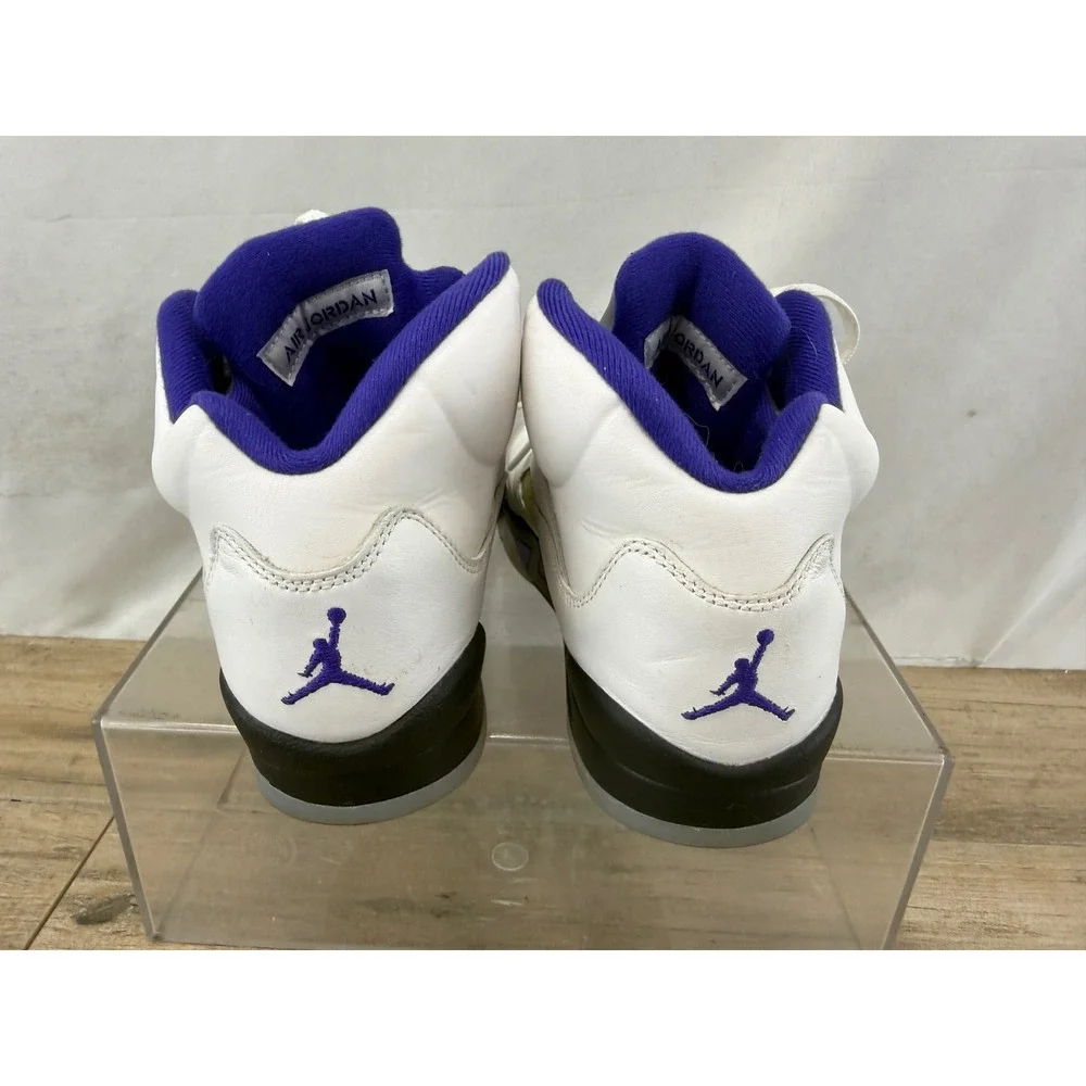 Jordan 5 Retro Concord White Purple Mens Basketball Shoes 440888-141 Size‎ 7Y